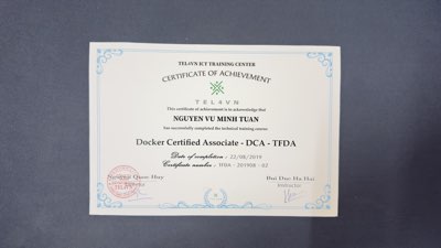 Docker Certified Associate
